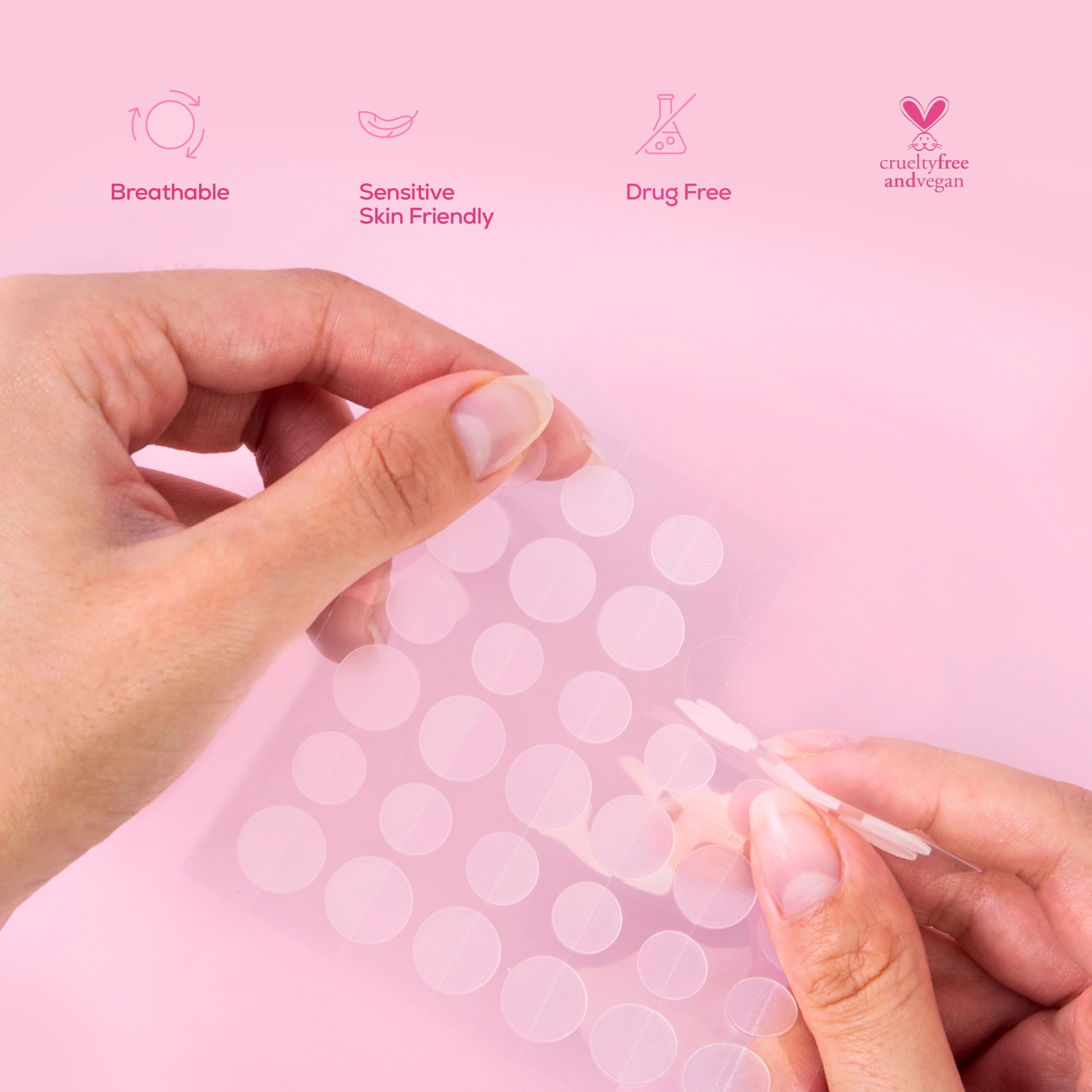 HANHOO blemish patch gunk absorption — draws out pimple gunk overnight.