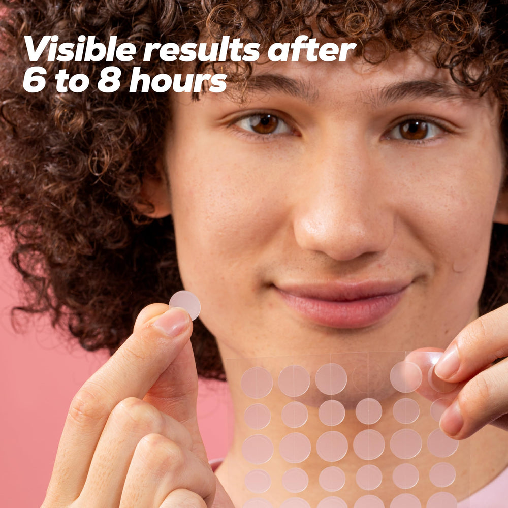HANHOO blemish patch transparent skin — breathable hydrocolloid for comfortable wear.