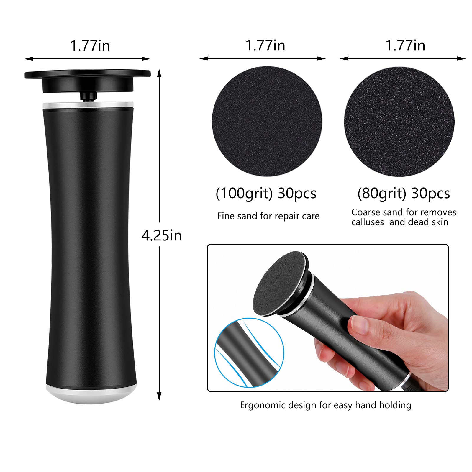 Hannah-Qi aluminum-body closeup reveals durable, premium construction for long-lasting use