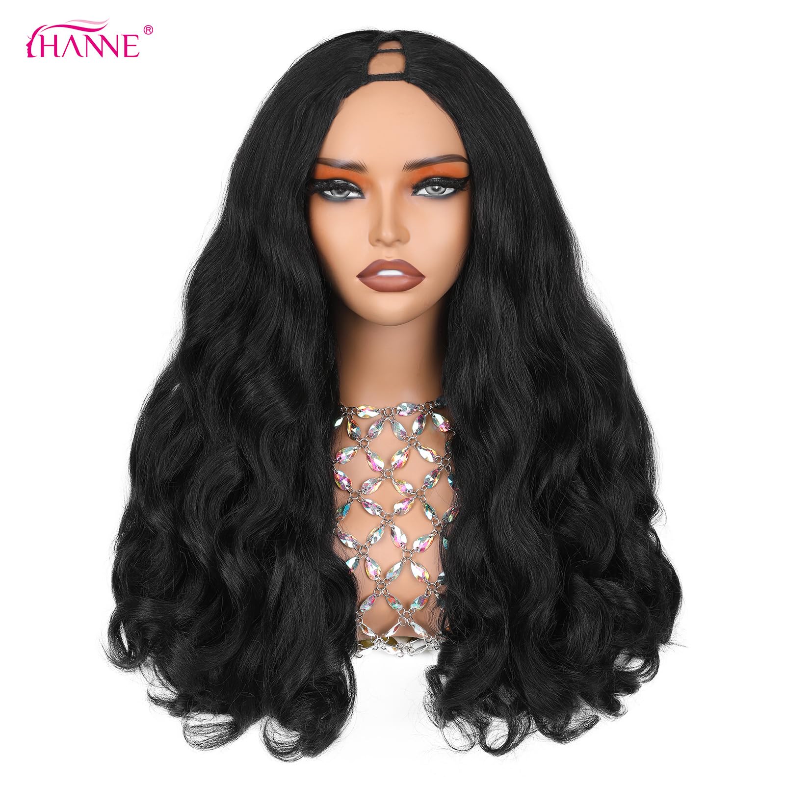 HANNE Yaki Curly V Part Wig care tips help maintain bounce and longevity.