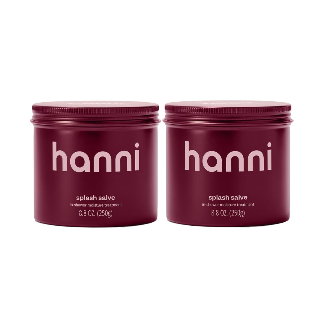 HANNI Splash Salve jar closeup showing rich hydration for all skin types