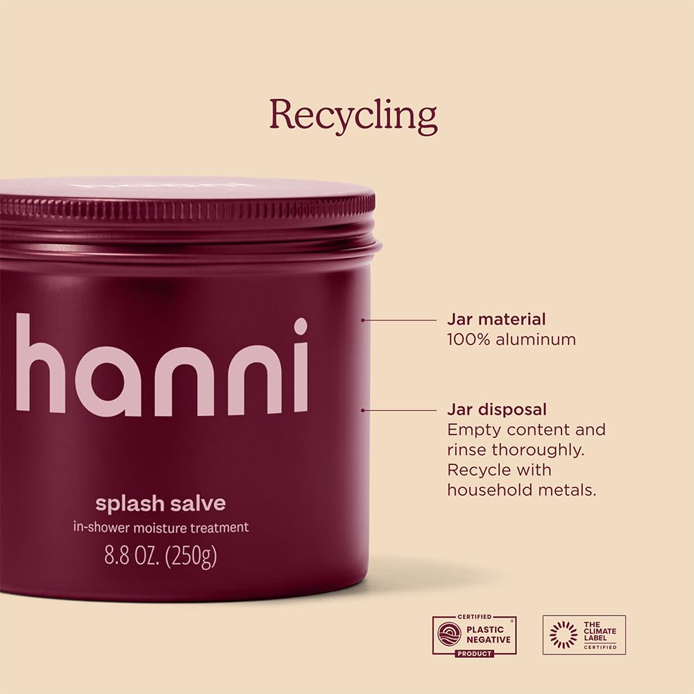 HANNI Splash Salve FSC carton emphasizes eco-friendly packaging