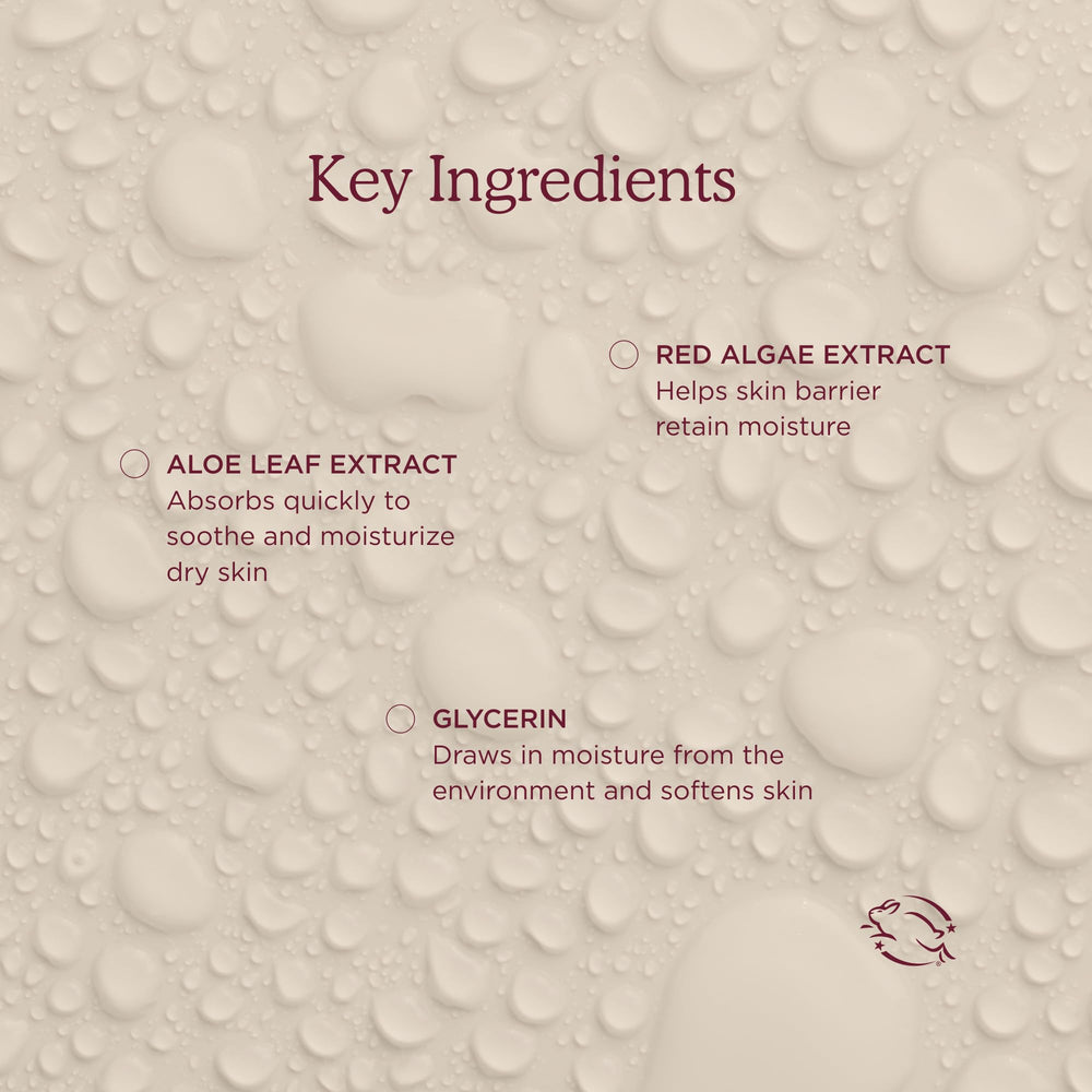 HANNI Water Balm Aloe extract supports soothing, refreshed skin.