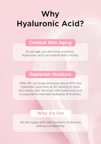 Hanskin Hyaluron Moisture Cream ingredient highlight hyaluronic acid and ceramide complex for plump skin