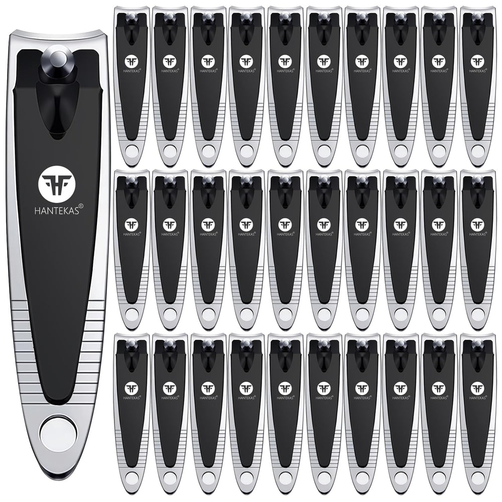 HANTEKAS nail clippers pack 30 for sharing and replacements.