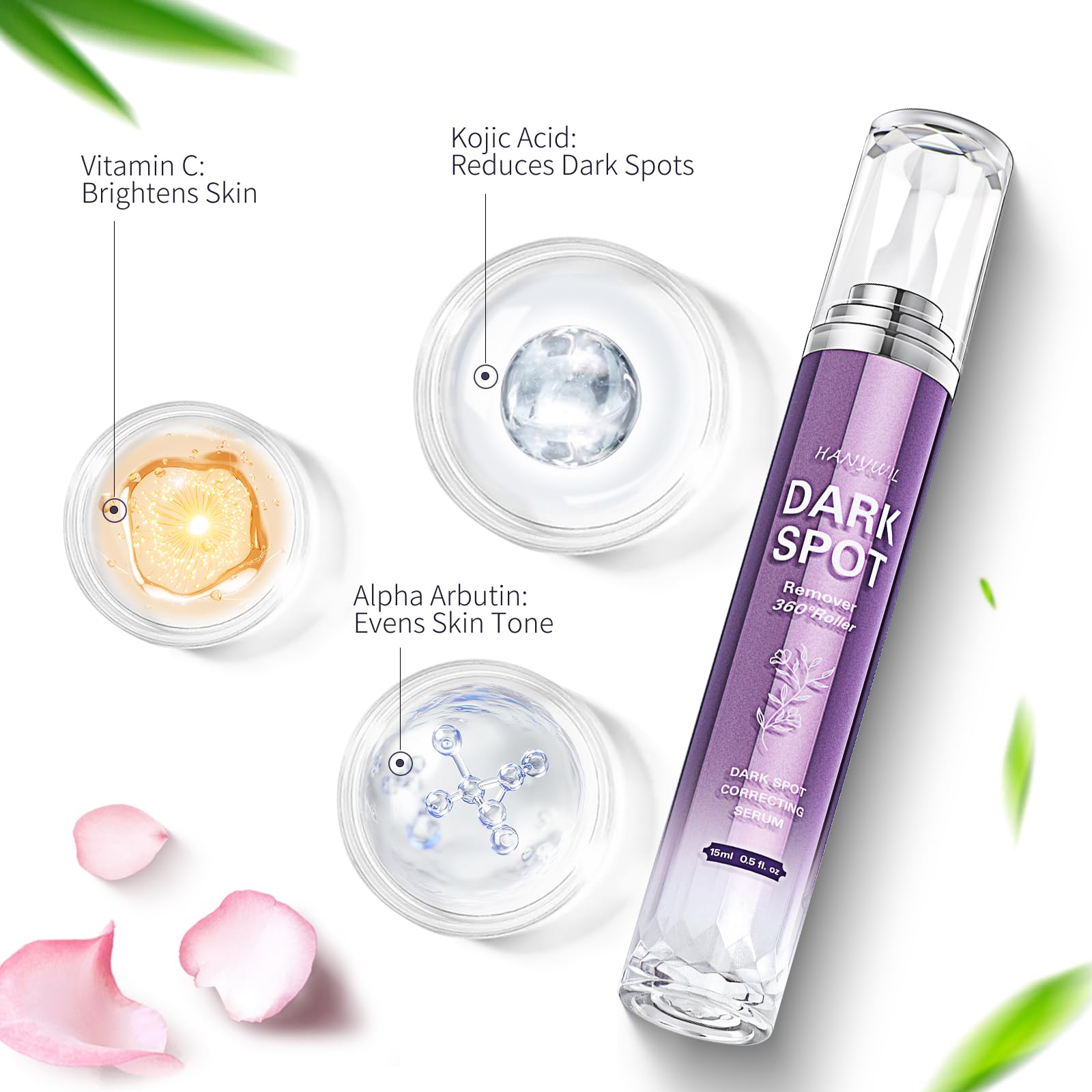HANYWIL roller-application demonstrates mess-free application and gentle massage