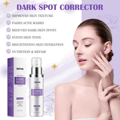 HANYWIL Dark Spot Remover serum dropper highlights potent brightening formula.