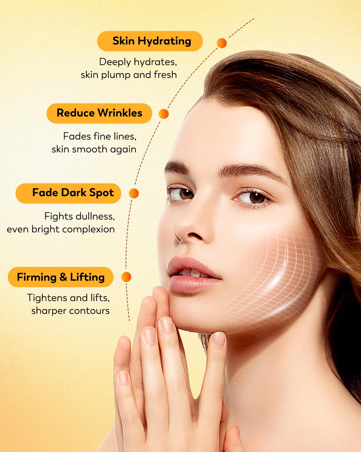 HANYWIL dual-scene usage guides morning and night application for protection and repair.