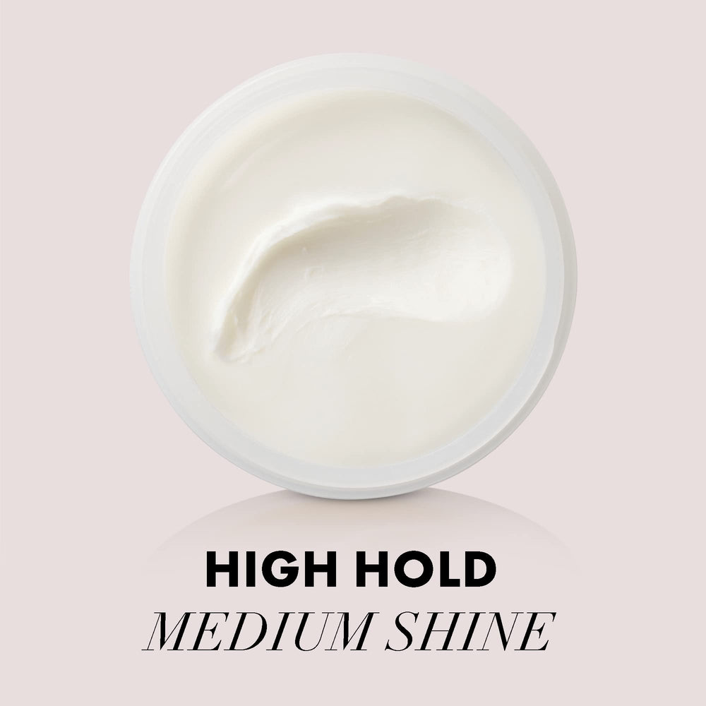 Gravity Paste applied to damp hair for sculpting before drying and finishing.