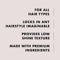 Hanz de Fuko Gravity Paste used to style and define a look with texture.