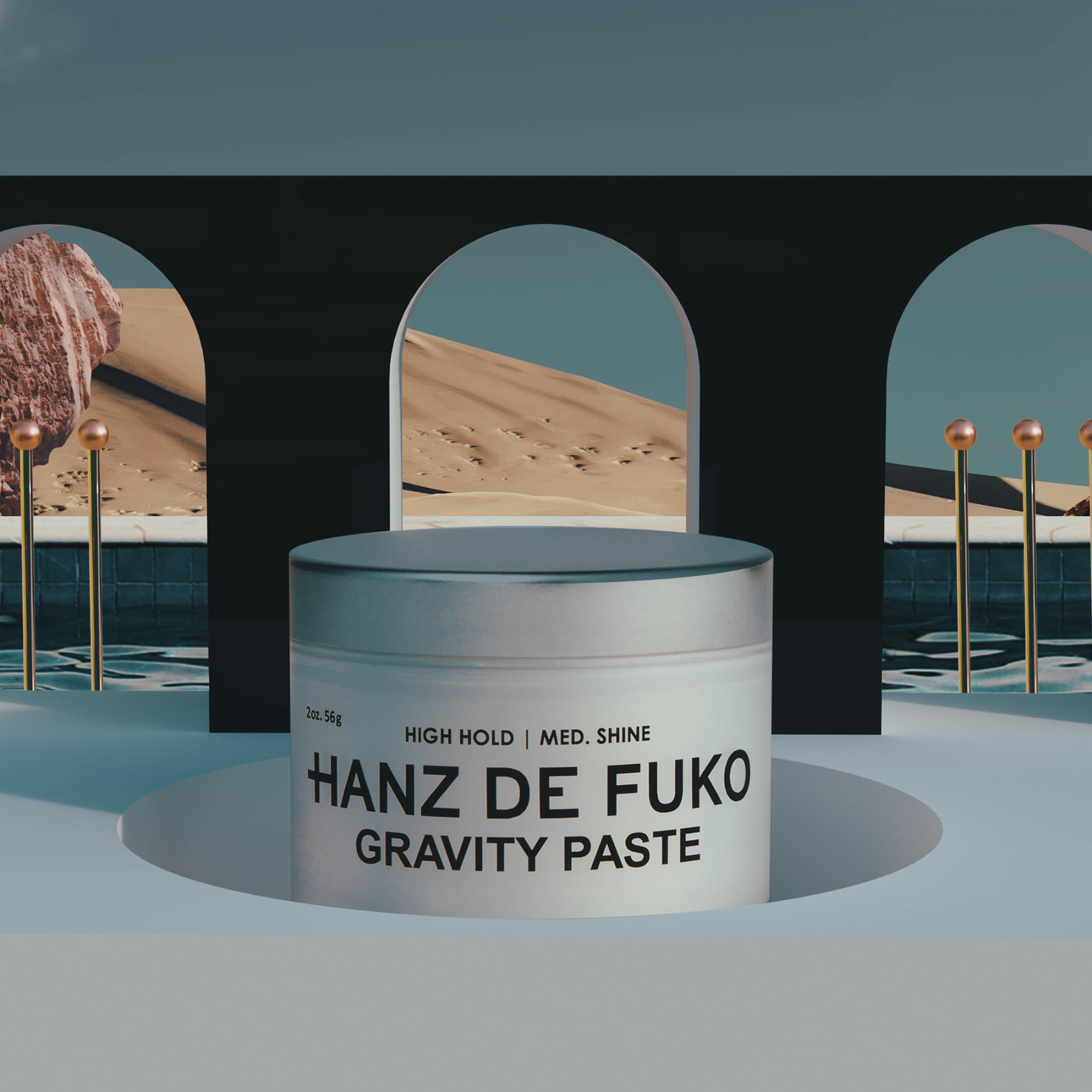 Gravity Paste demonstrates high hold for complex hairstyles.