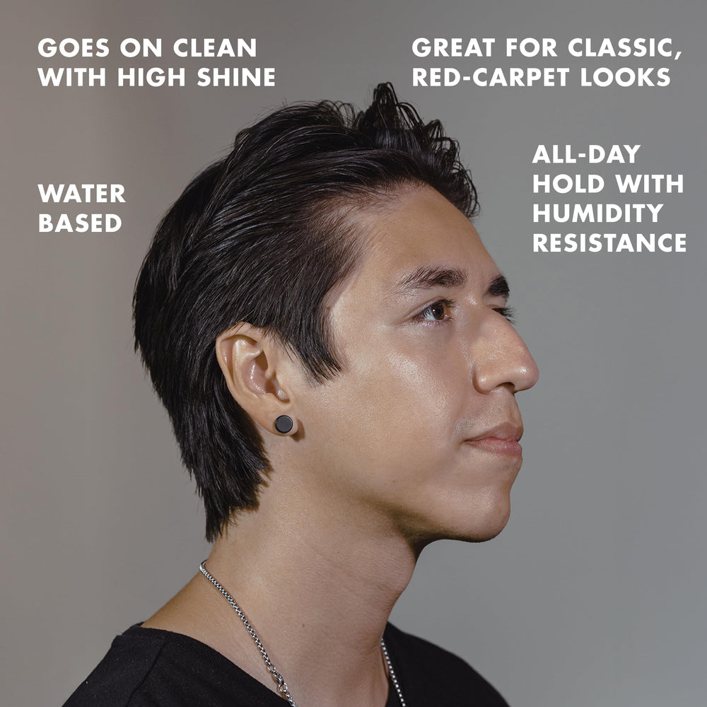 Hanz de Fuko Heavymade applying hair demonstration for easy, clean-on-dry-hair styling
