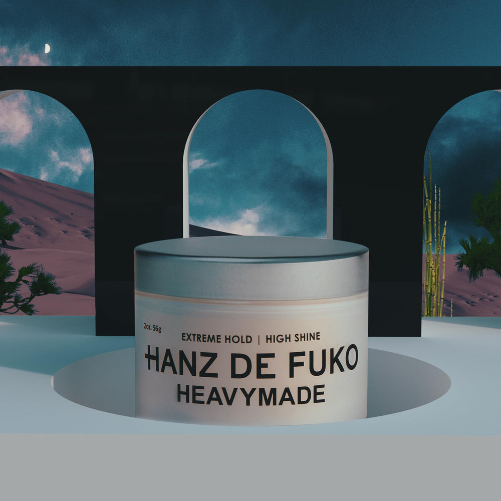 Hanz de Fuko Heavymade styling ideas image showcasing dramatic hold possibilities