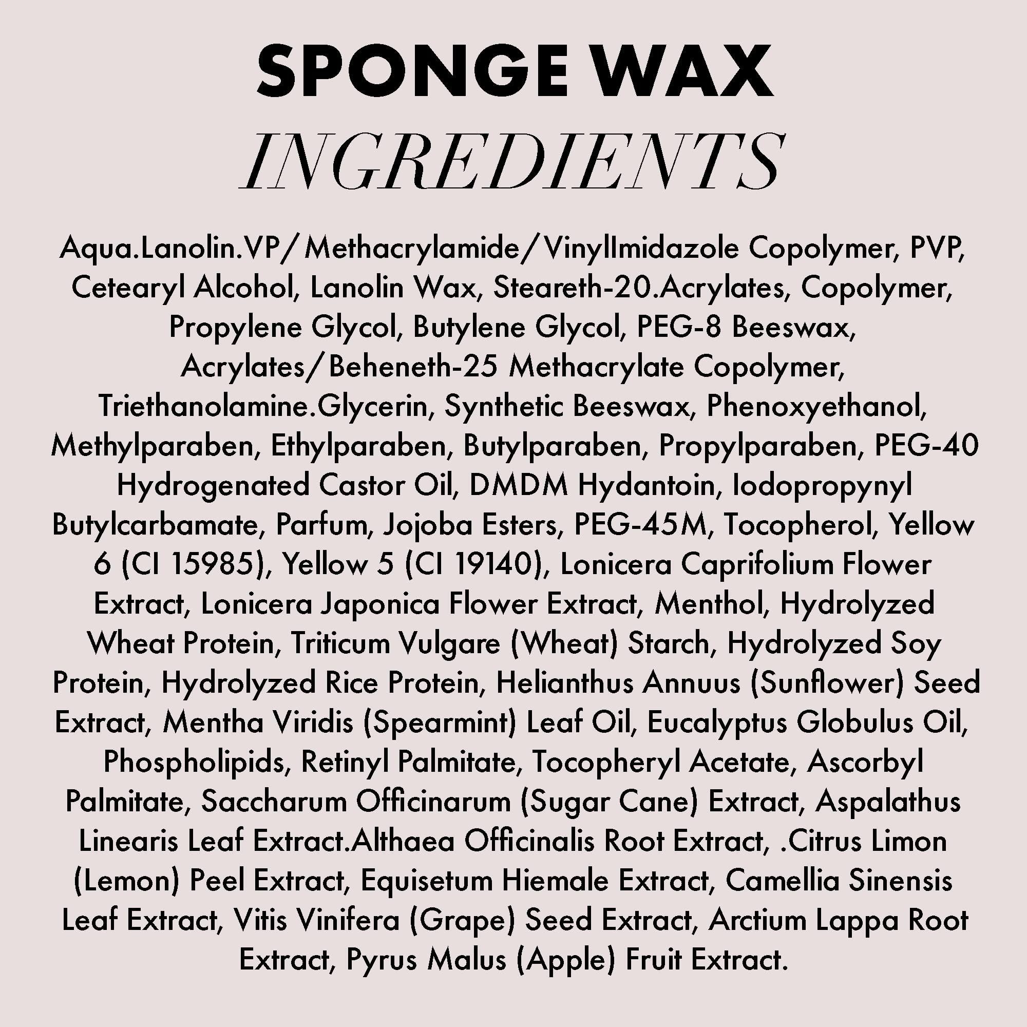 Hanz de Fuko Sponge Wax brand legacy since 2009