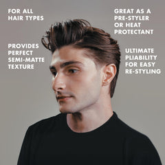 Hanz de Fuko Sponge Wax travel size packaging for on-the-go styling