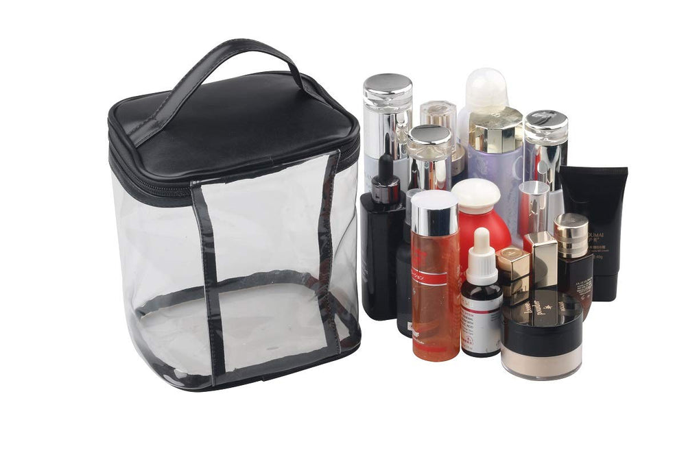HAOGUAGUA beach-ready bag with sunscreen and skincare on the go.
