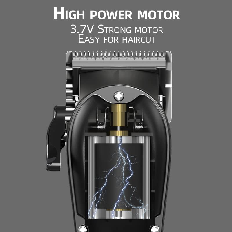 Haokry hair clippers are perfect for professional use in barbershops.