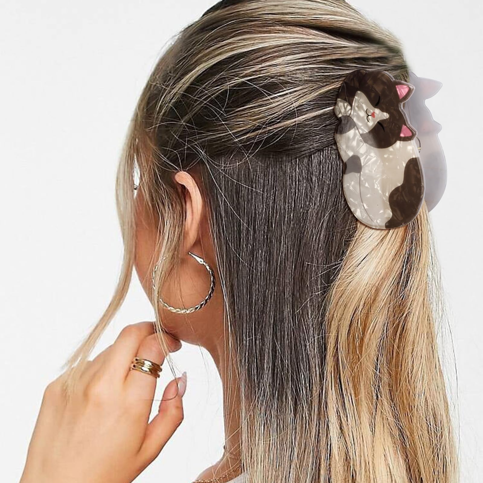 Hapdoo animal hair clip teeth-detail emphasizes durable mechanism and long-lasting use.