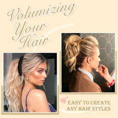 Hapdoo banana clips small clip for fine hair adds delicate definition