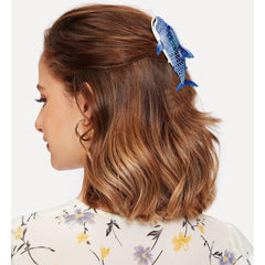Hapdoo women fashion hair clip features marine charm for everyday accessorizing.