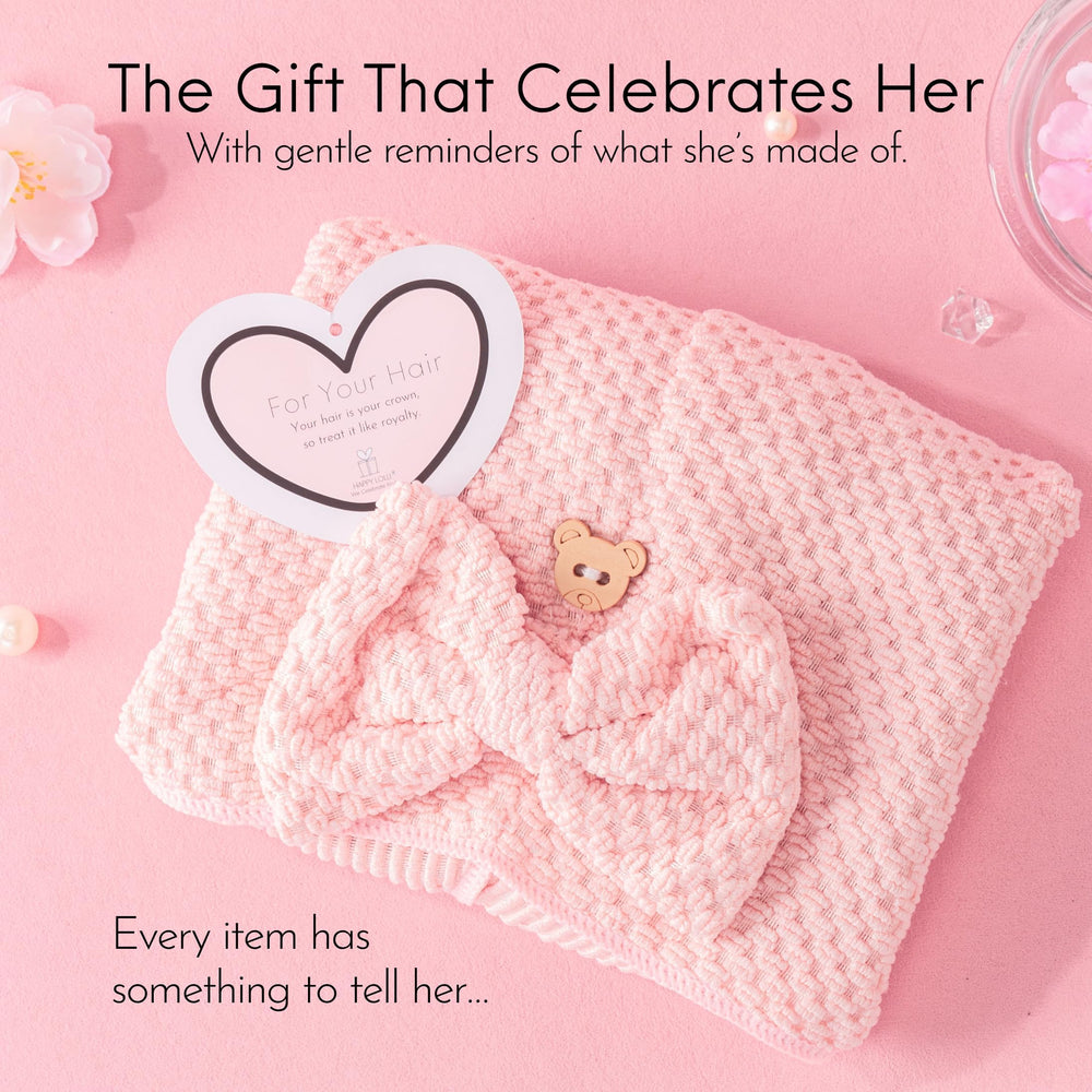 Happy Lolli Power Shower Set gift box presentation ready for gifting.