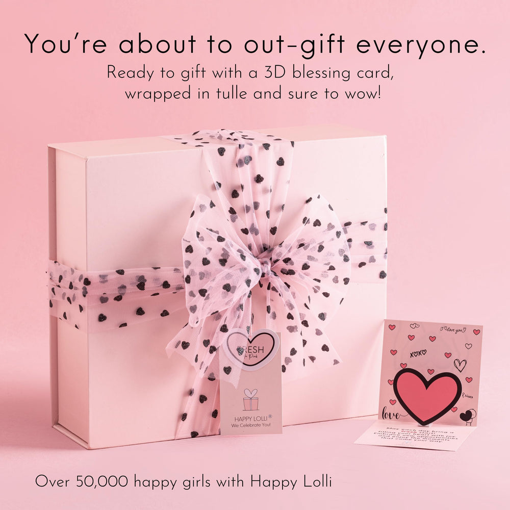 Happy Lolli Power Shower Set silicone sponges for soft facial and body cleansing.