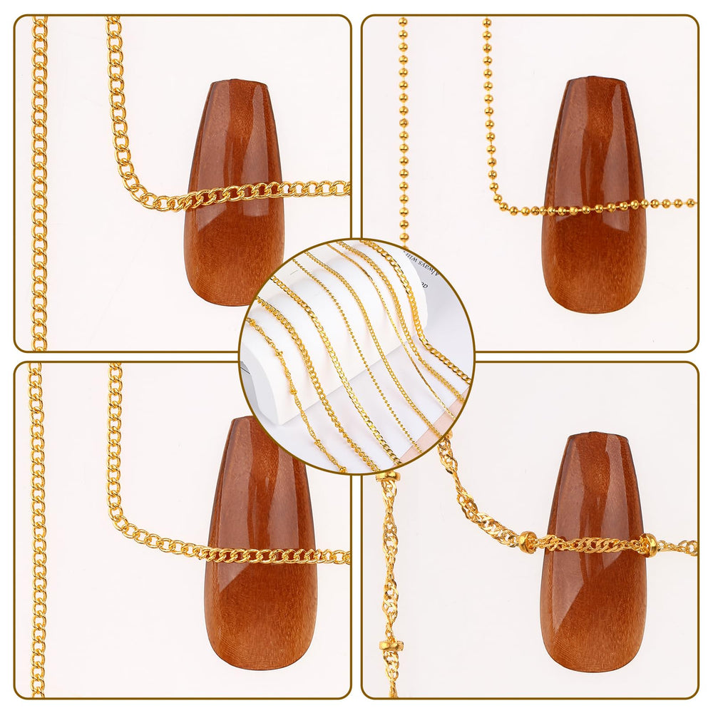 Hariendny punk nail studs inspire creative DIY manicures with a shiny finish.
