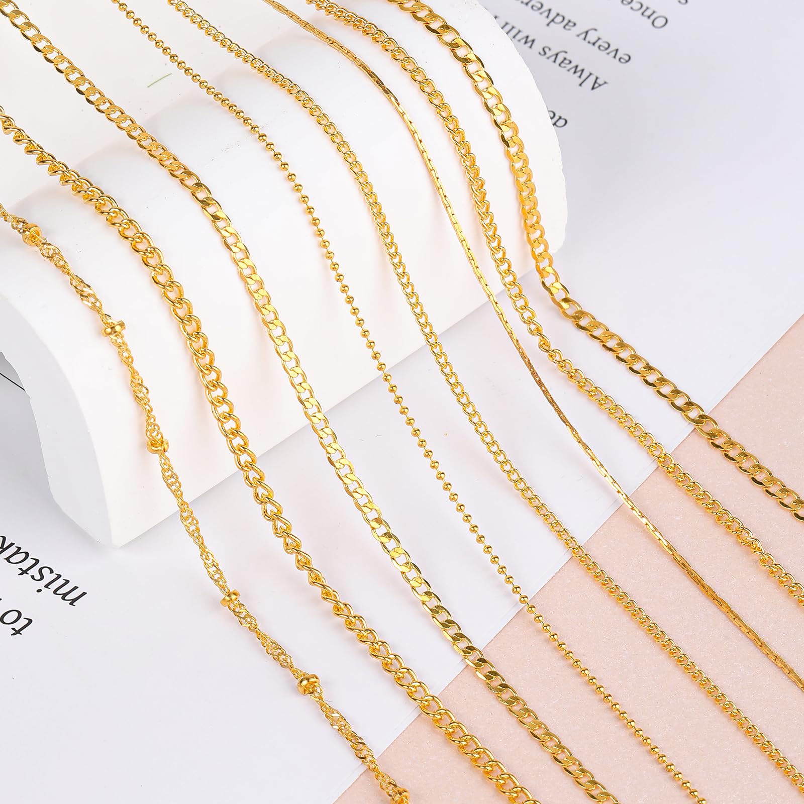 Hariendny nail chain charms with 50cm length for long-lasting manicure details.