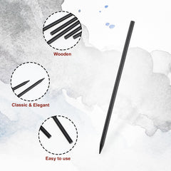 Hariendny pencil-design sticks with top hole for DIY embellishments.