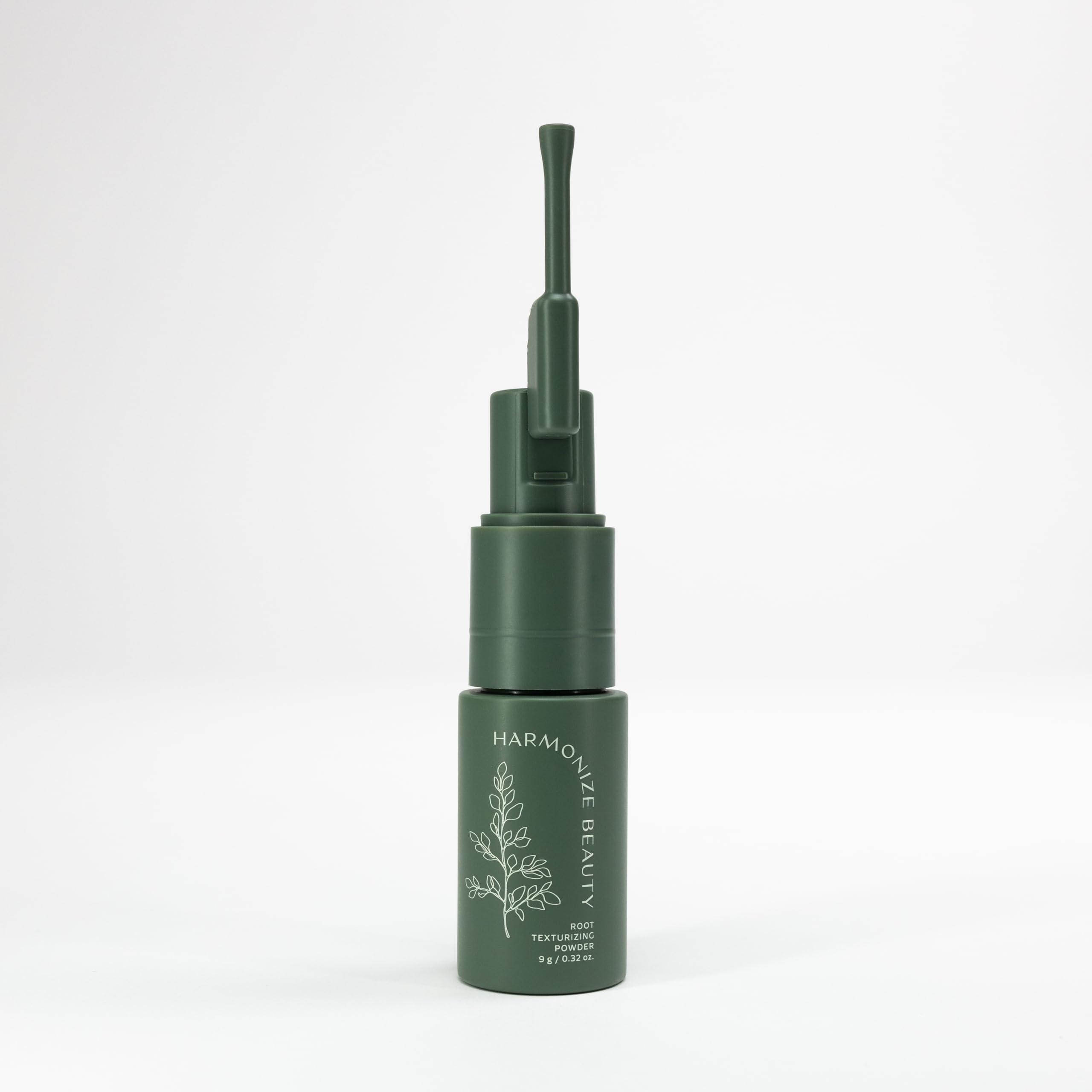 Harmonize Beauty Root Texture Powder before-after captures volume boost without residue.