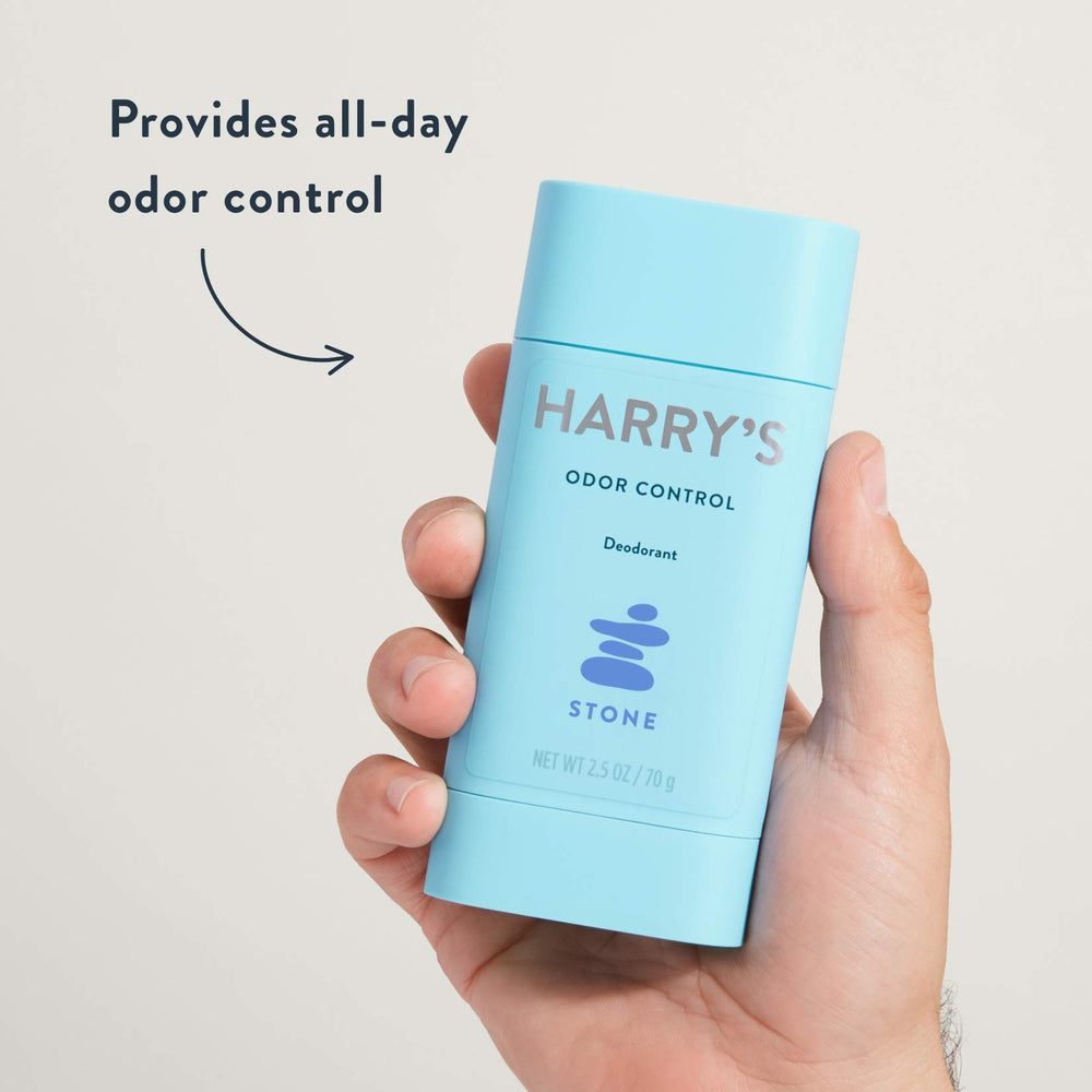 Harry's aluminum-free deodorant 24h odor control keeps you fresh through the day.