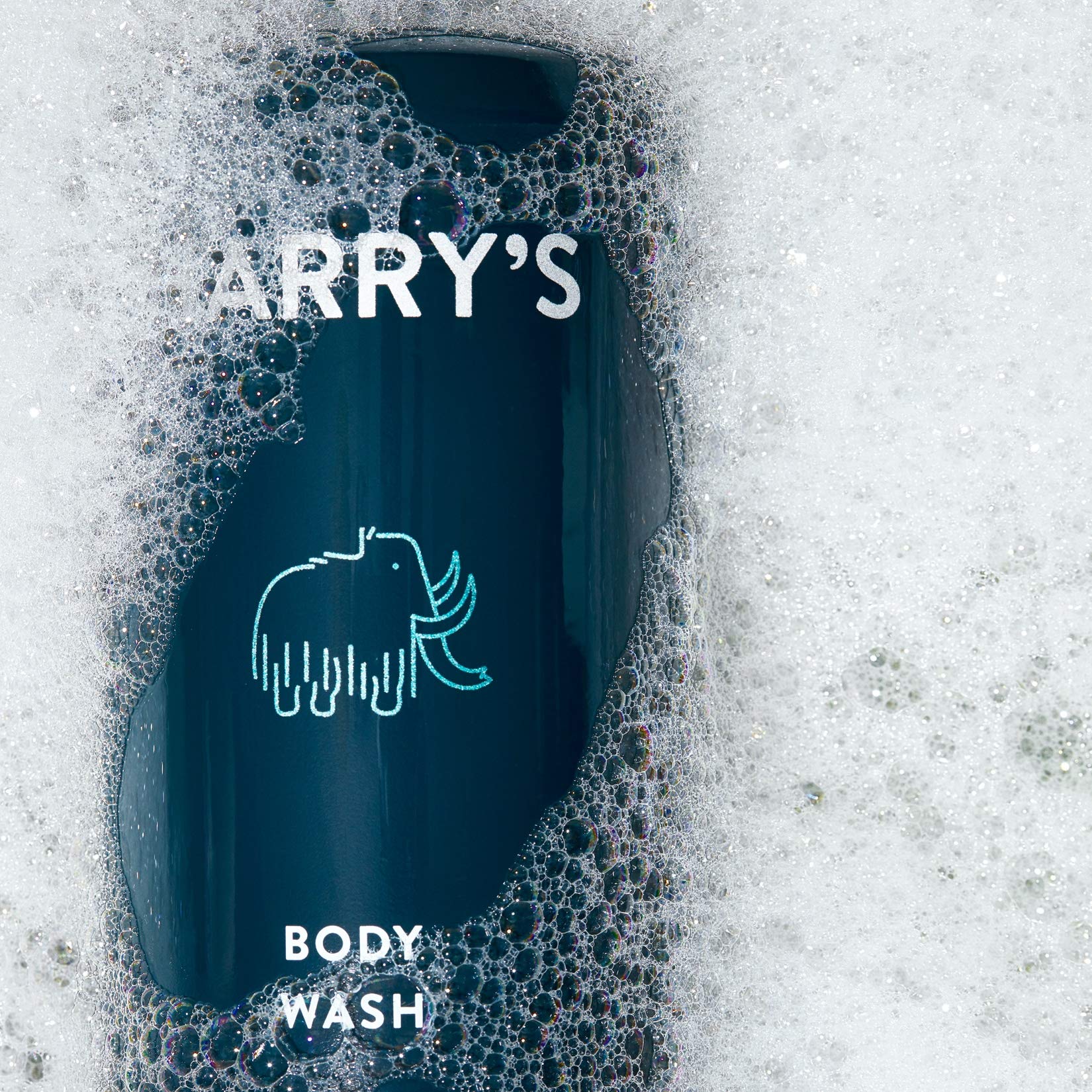 Harry's Body Wash in a daily shower setup illustrates quick, refreshing cleanses.