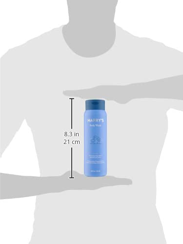 Harry's Stone bottle label close-up highlighting sulfate-free formula.