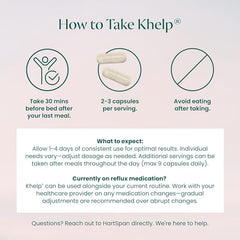HartSpan Khelp bottle pour demonstrating measured serving guidance