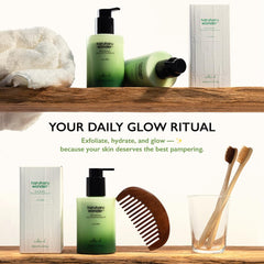 HARUHARU Wonder Black Bamboo Body Oil ingredients—almond and argan nourish dry areas.
