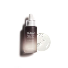 Haruharu Wonder Black Rice Ampoule packaging close-up for premium hydration