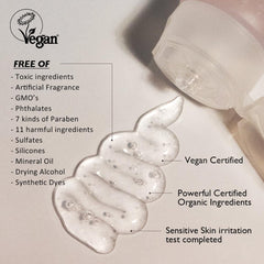 HARUHARU Wonder Black Rice cleansing gel bottle close-up shows pump top and clean design.
