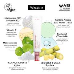 HARUHARU Wonder Centella Niacinamide Radiance Gel Cream dispensing shot for precise application.
