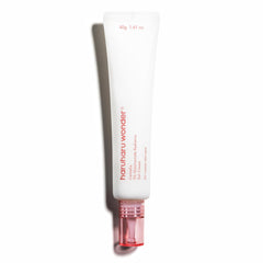 HARUHARU Wonder Centella Niacinamide Radiance Gel Cream tube closeup, hydrating glow.