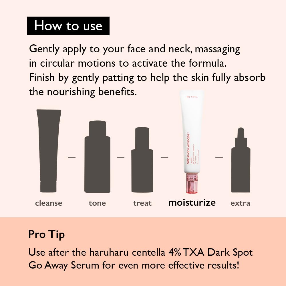 HARUHARU Wonder Centella Niacinamide Radiance Gel Cream vegan-certified brand ethics.