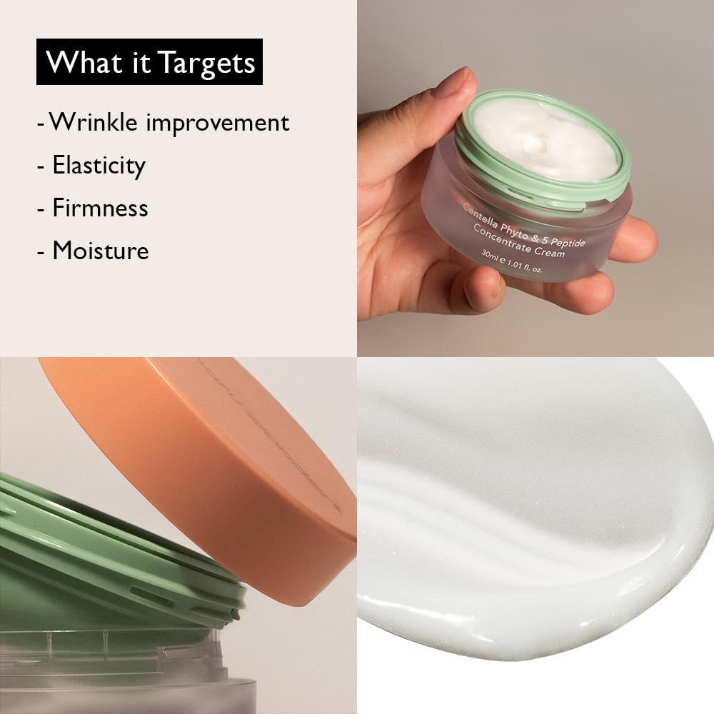 HARUHARU Wonder Centella Phyto & 5 Peptide texture swatch showing lightweight hydration