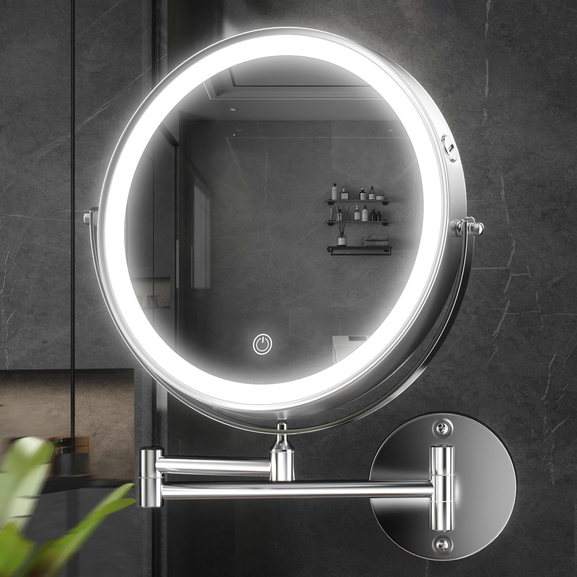 Hasipu three lighting modes support white, warm, natural tones