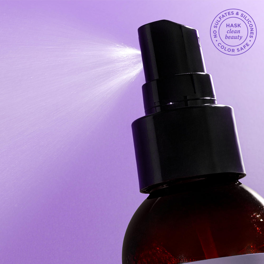 HASK Argan Oil Repairing Deep Conditioner Packette demonstrates on-the-go hair repair.