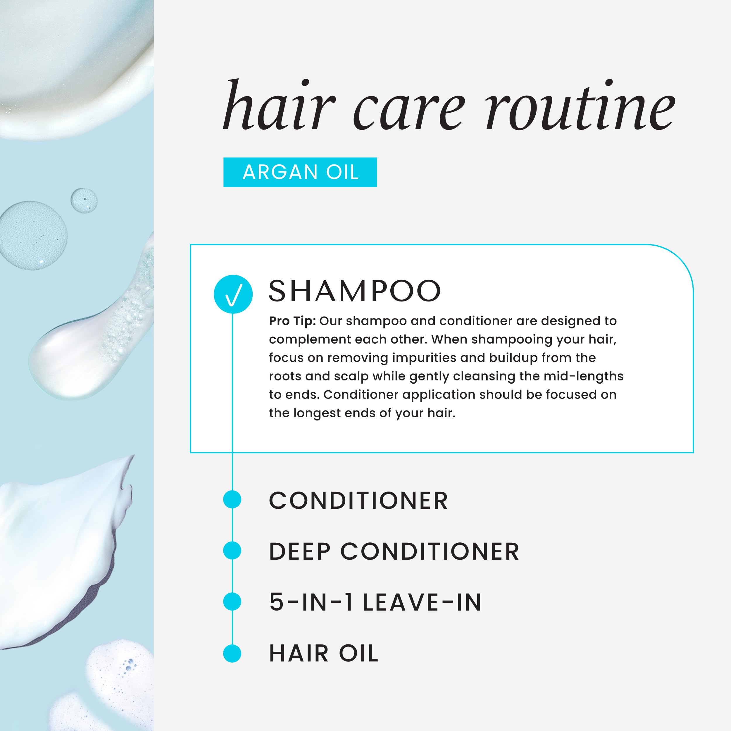 HASK Repairing Shampoo bottle with sulfate-free, paraben-free formula