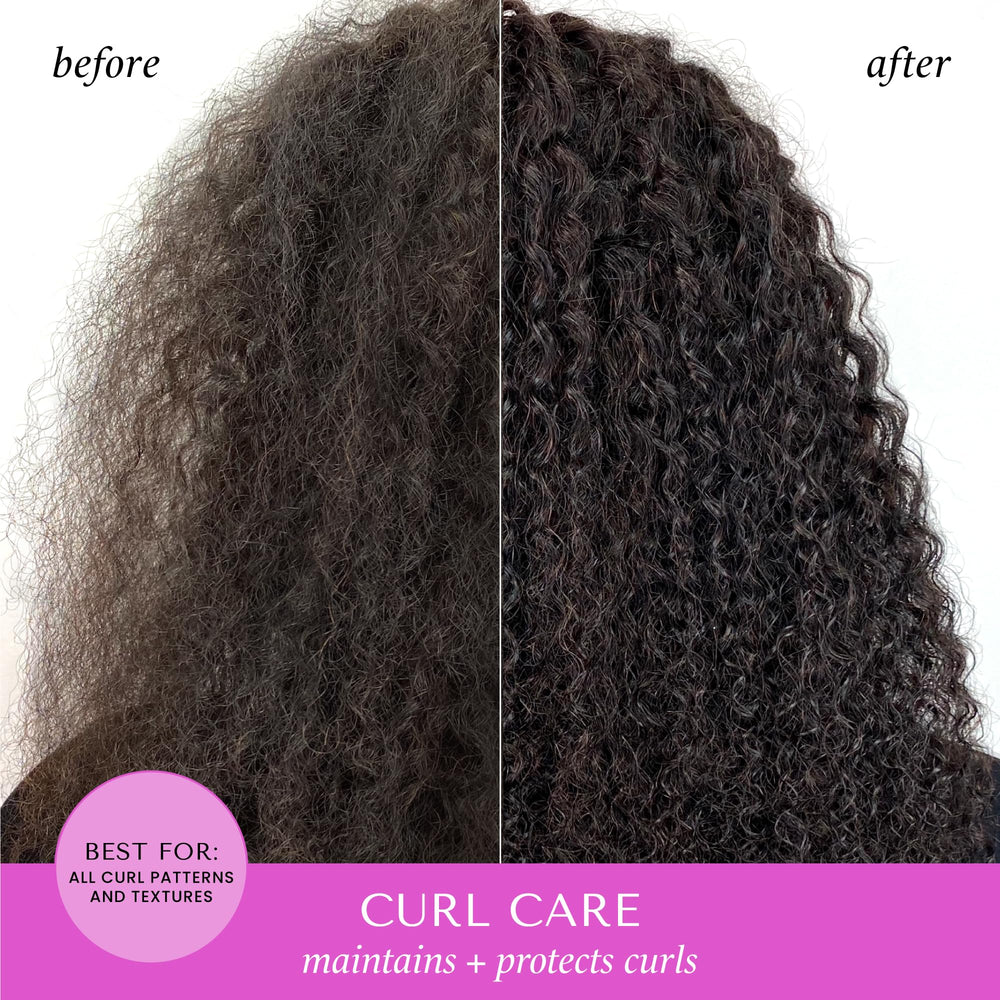 HASK Curl Care Deep Conditioner creamy texture close-up signaling rich moisture