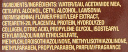 HASK Henna & Placenta conditioning packaging close-up highlights ready-to-use at-home care