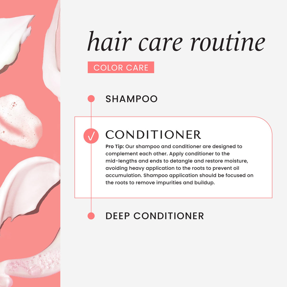 HASK sulfate-free label emphasizes gentle cleansing for color-treated hair.