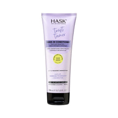 HASK Twist Tamer bottle closeup, vegan leave-in for defined curls