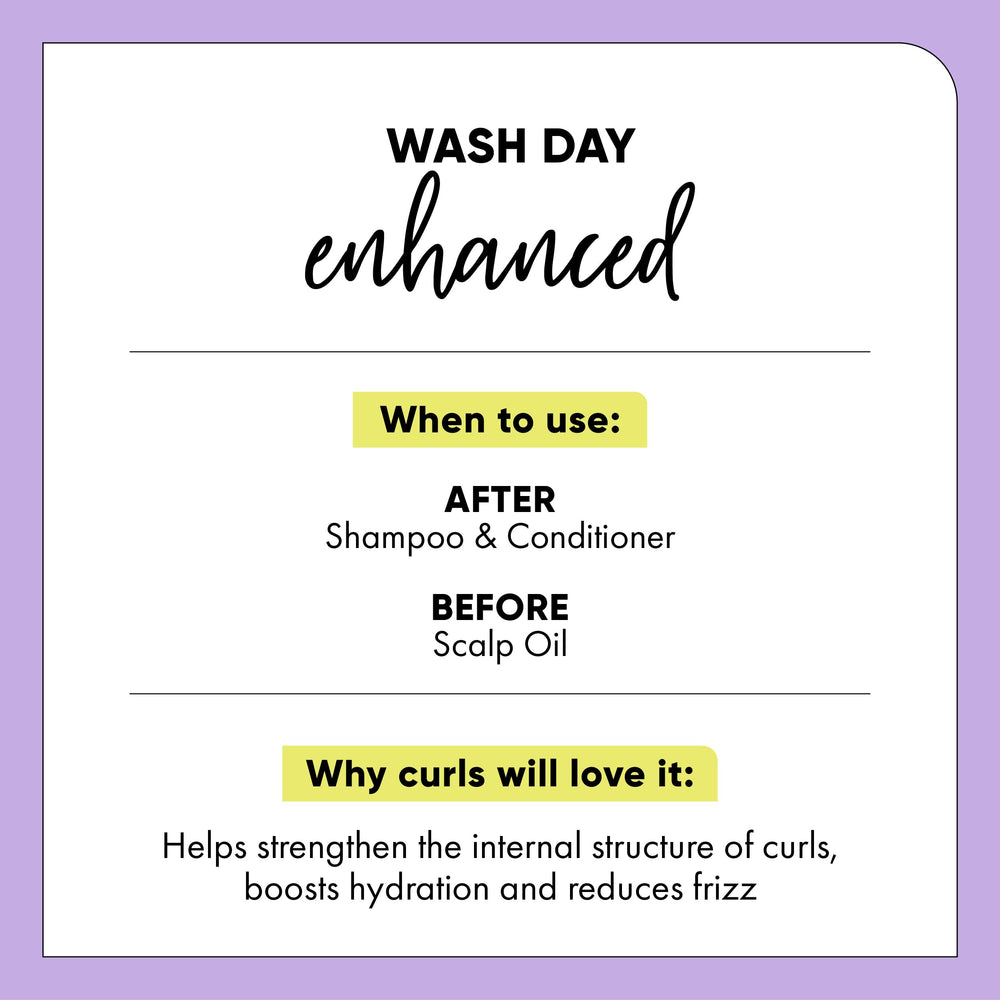 HASK Twist Tamer fragrance detail highlighting coconut vanilla scent