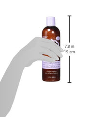 HASK volumizing conditioner finished hair showing body and shine